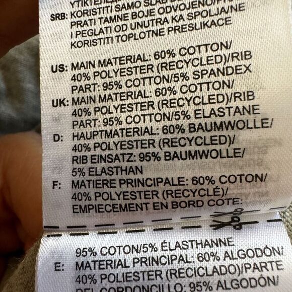 Reebok Women's Logo T-shirt - Size Large - Picture 6 of 7